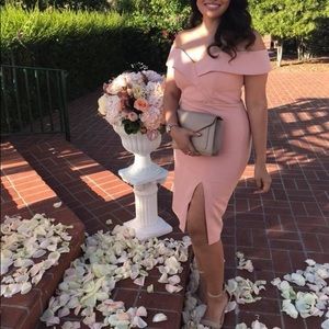 Blush Bardot Dress 💕